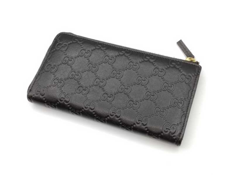 グッチ買取 L字ファスナー長財布 グッチシマ